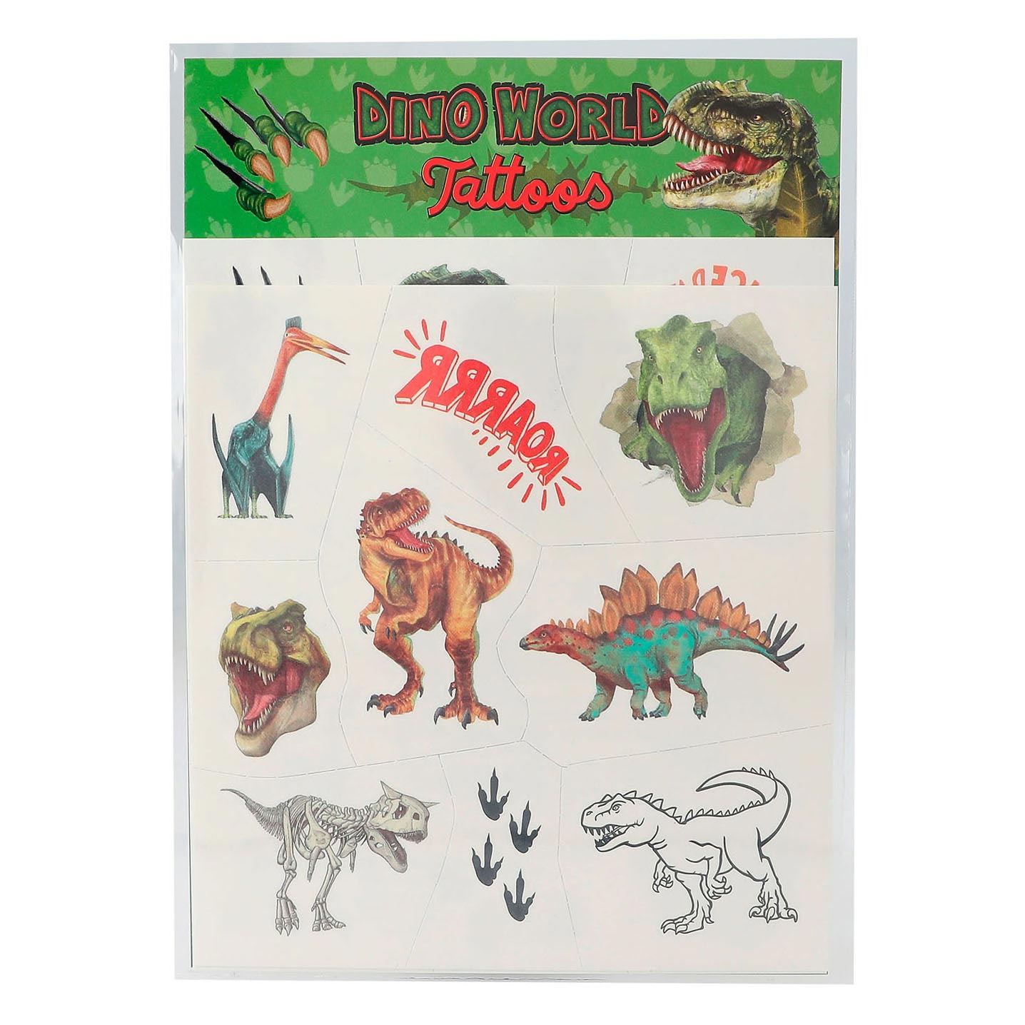 Dino World World World Tattoos