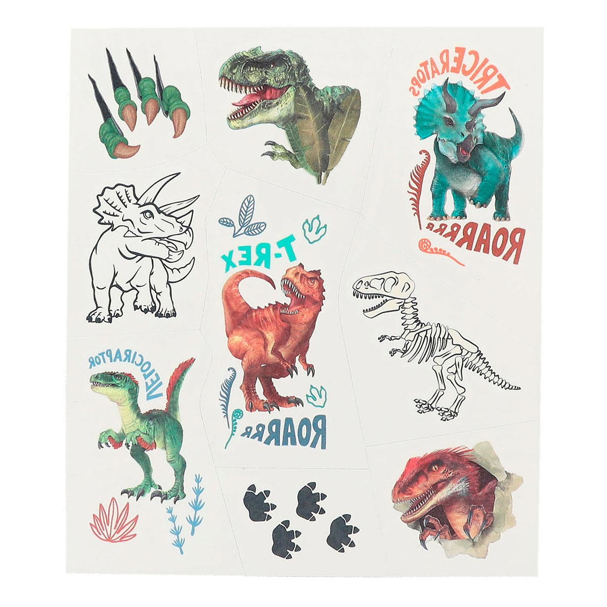 Dino World World World Tattoos