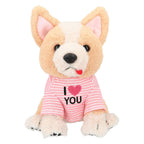 TOPModel Knuffel Hond Corgi Lo Tti, 18cm