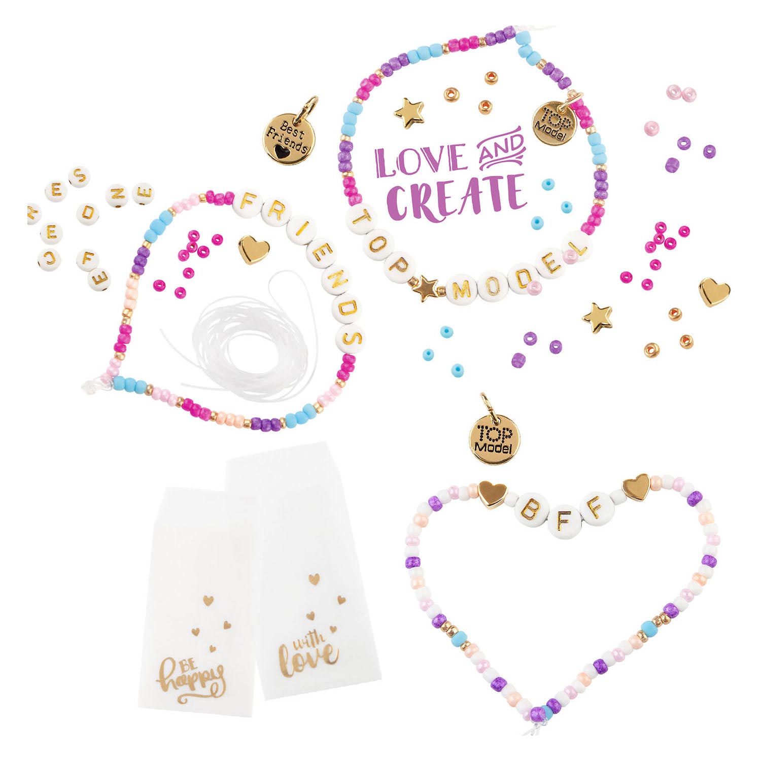 TOPModel DIY Kralenset Armbanden
