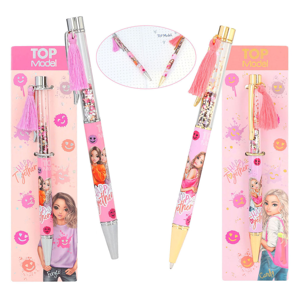 TOPModel Pen Met Confetti Happy Together