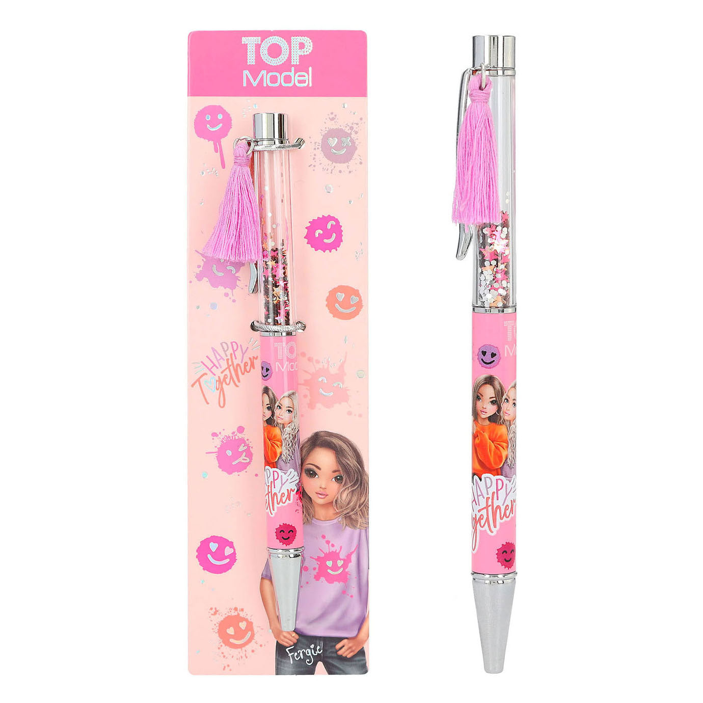 TOPModel Pen Met Confetti Happy Together