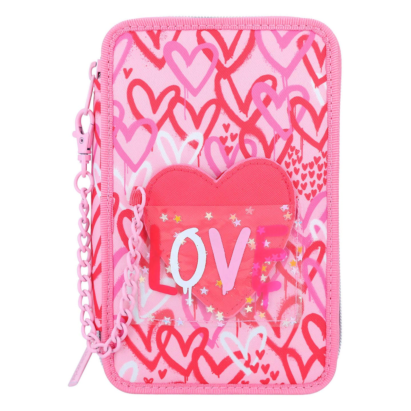 TOPModel 3-Vaks Etui LOVE