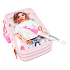 TOPModel 3-Vaks Etui Met Pen Happy Together