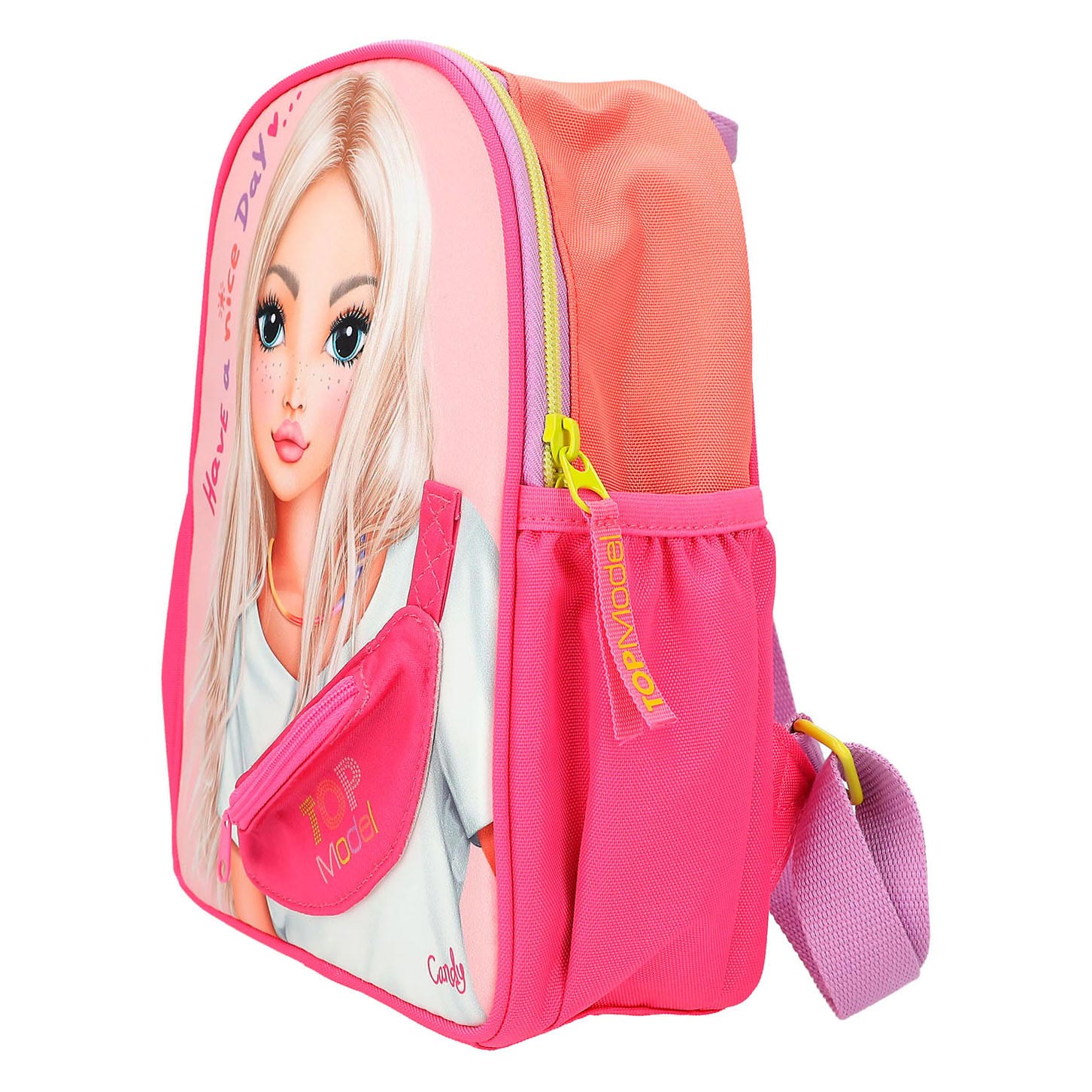 TOPModel Rugzak Met Crossbag Happy Application