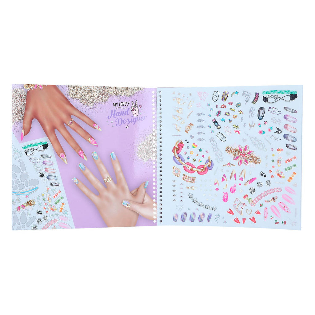 TOPModel Create Your Hand Design Kleurboek