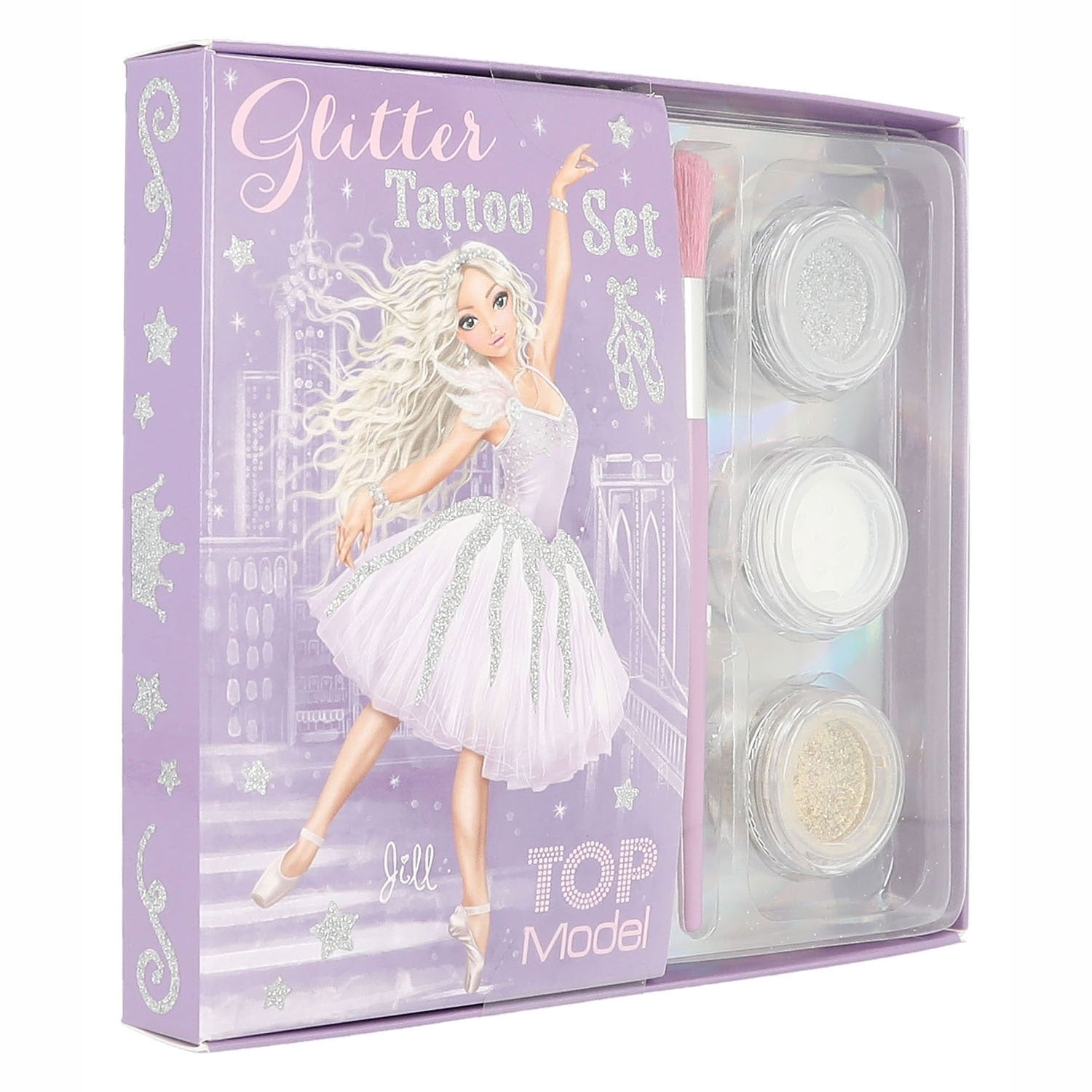 TOPModel Glitter Tatoeages Ballet