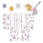 TOPModel Glitter Tatoeages Ballet