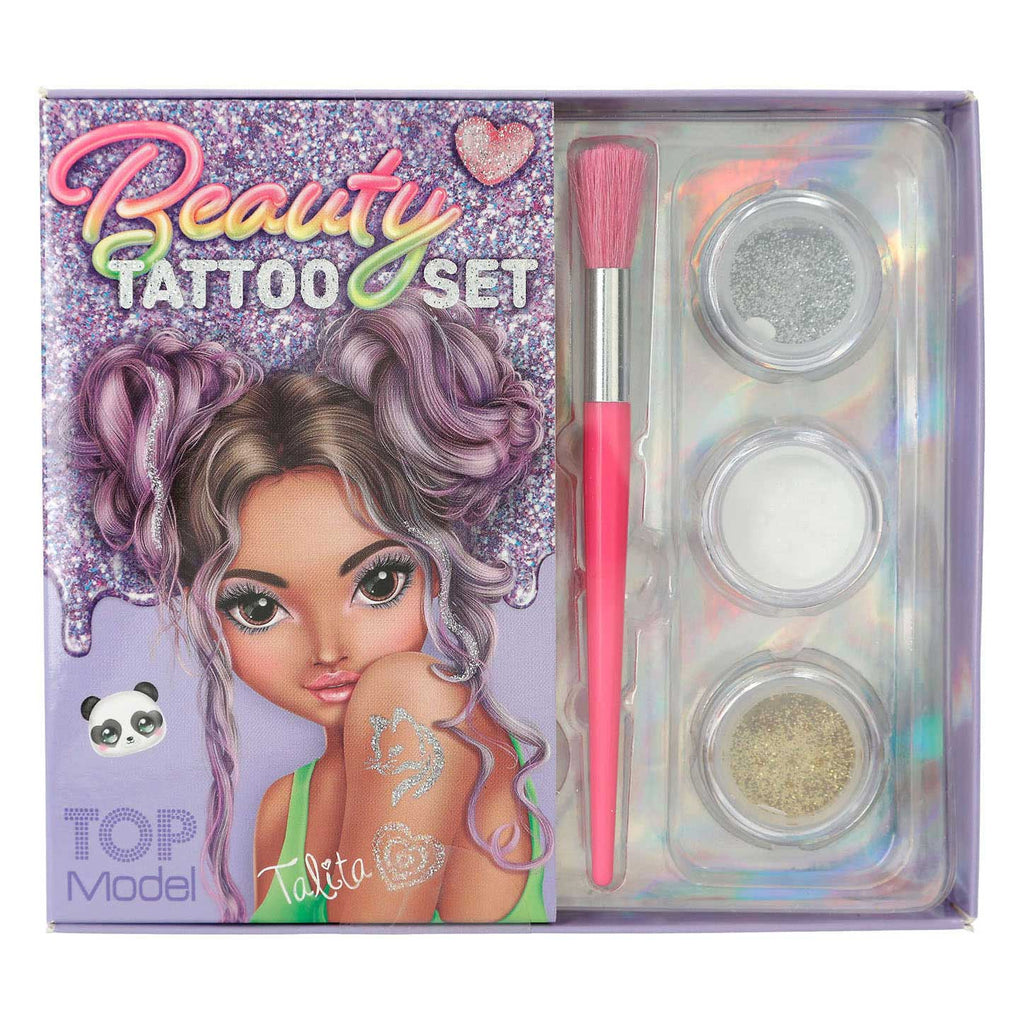 TOPModel Glitter Tattoo Set Beauty And Me
