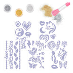 TOPModel Glitter Tattoo Set Beauty And Me
