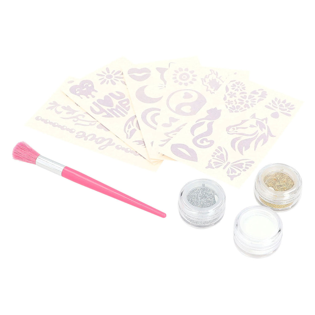TOPModel Glitter Tattoo Set Beauty And Me