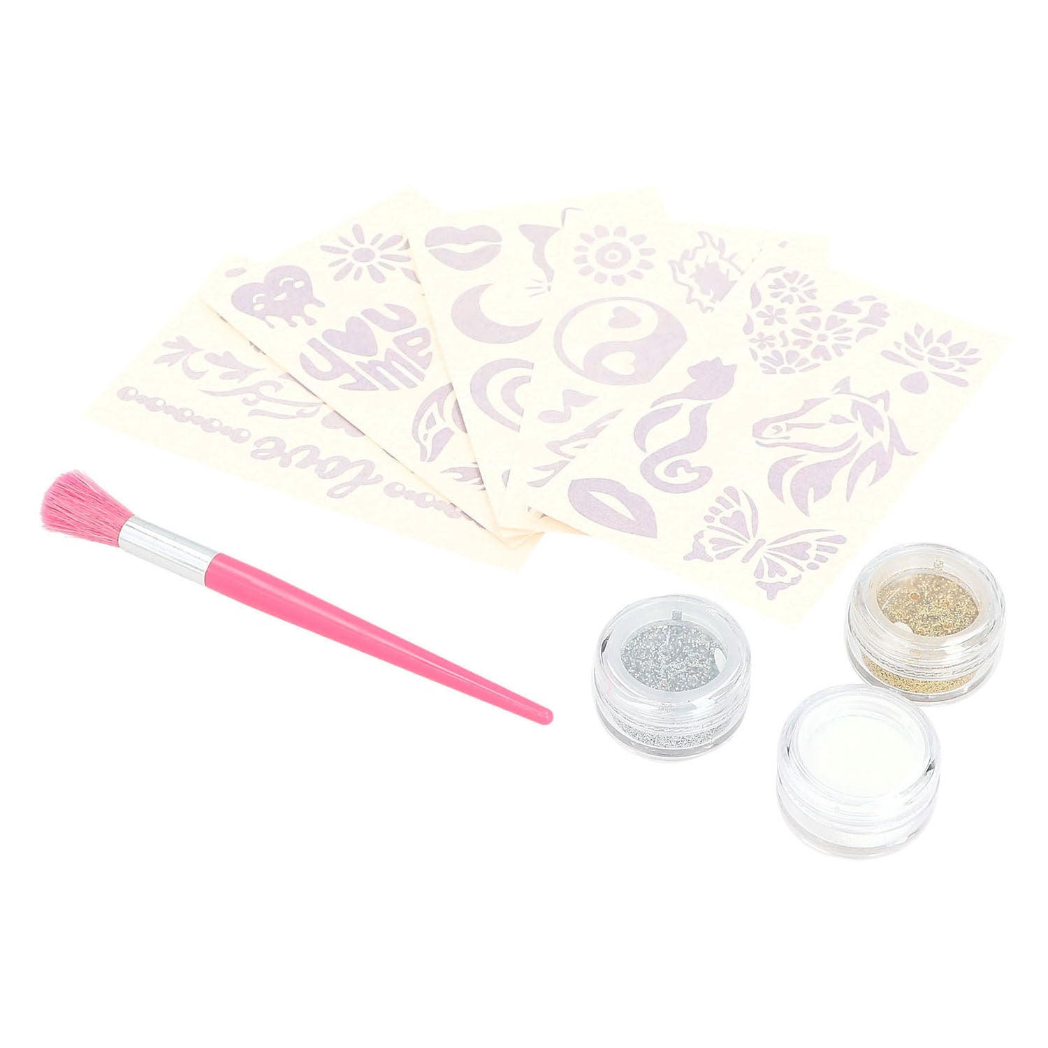 TOPModel Glitter Tattoo Set Beauty And Me