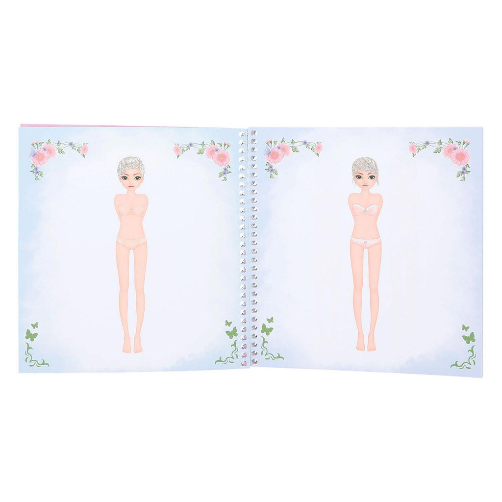 TOPModel Dress Me Up Stickerboek Bruid