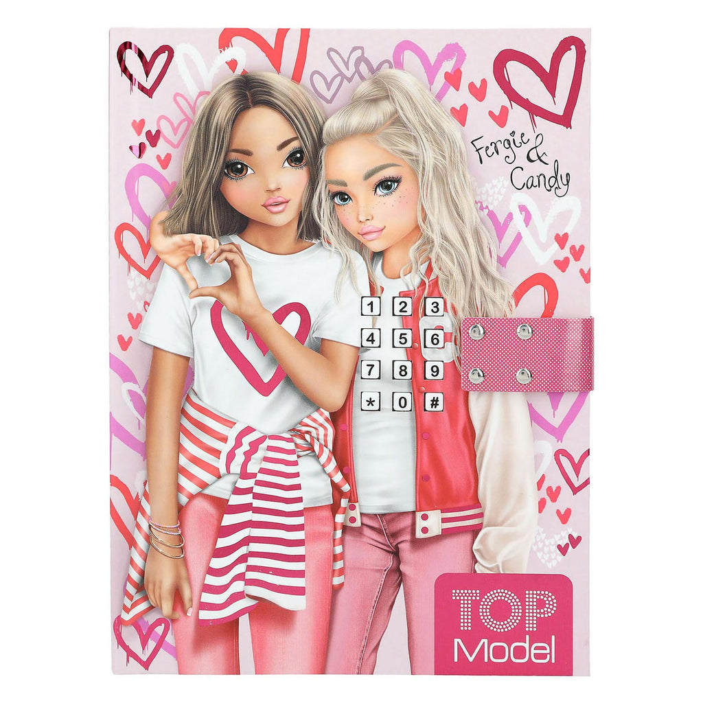 TOPModel Dagboek met Geheime Code ONE LOVE