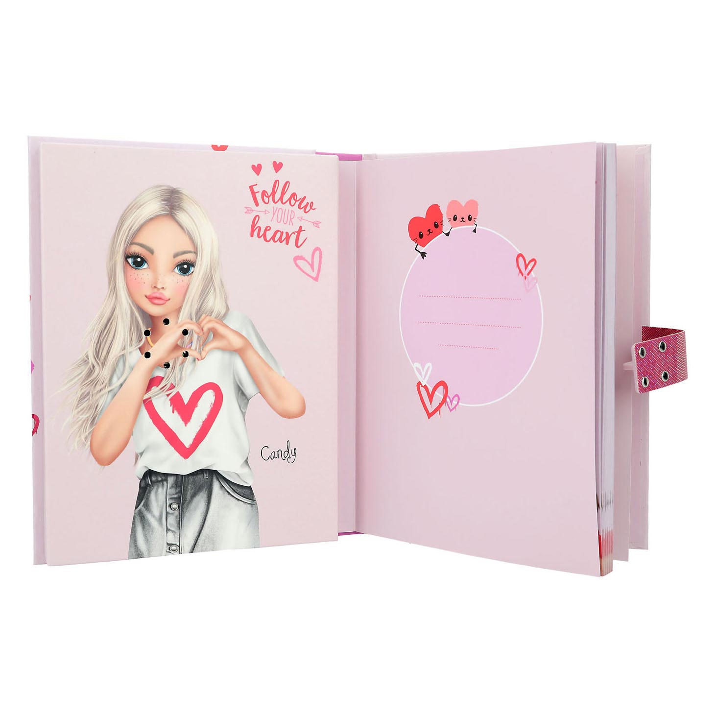 TOPModel Dagboek met Geheime Code ONE LOVE