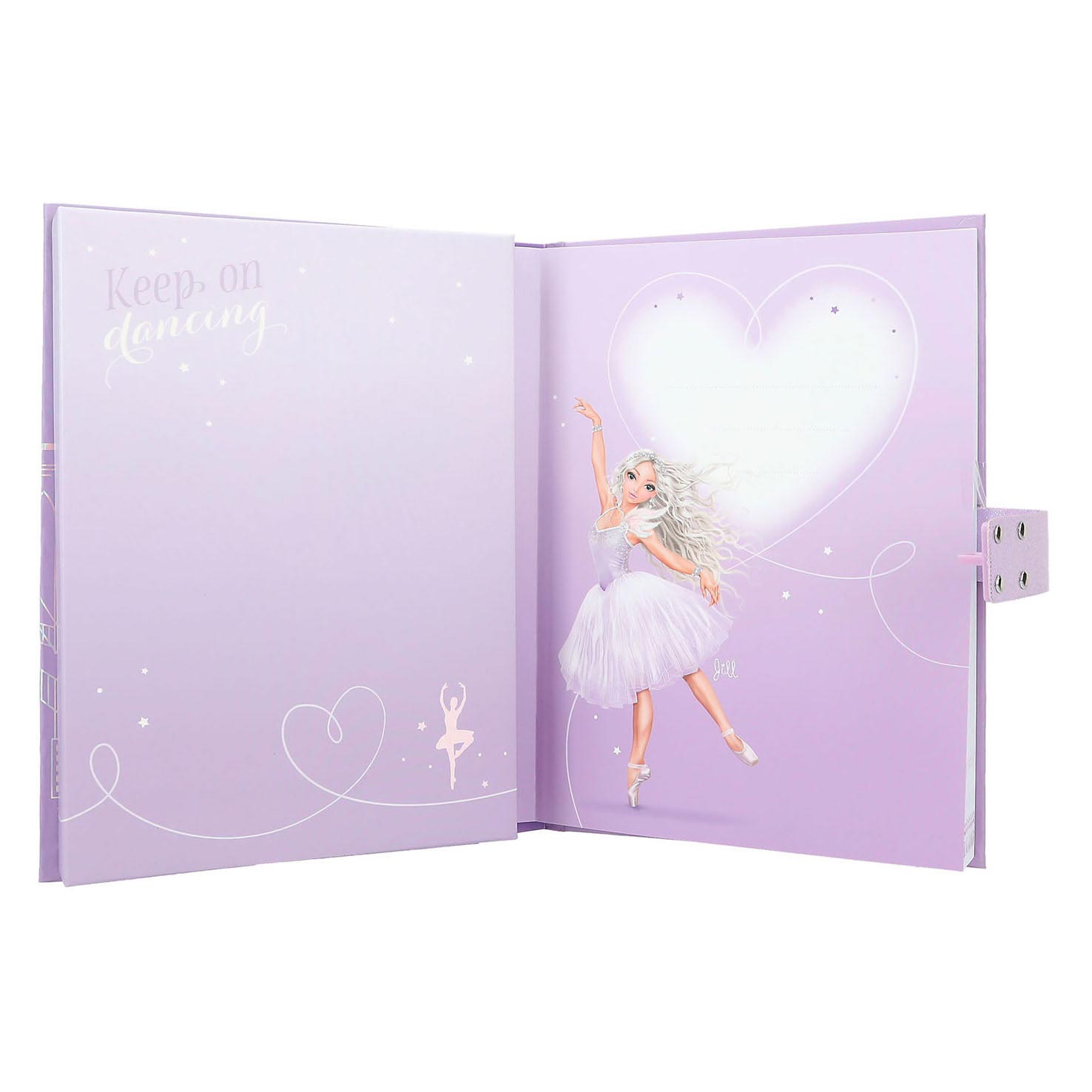 TOPModel Dagboek met Code BALLET