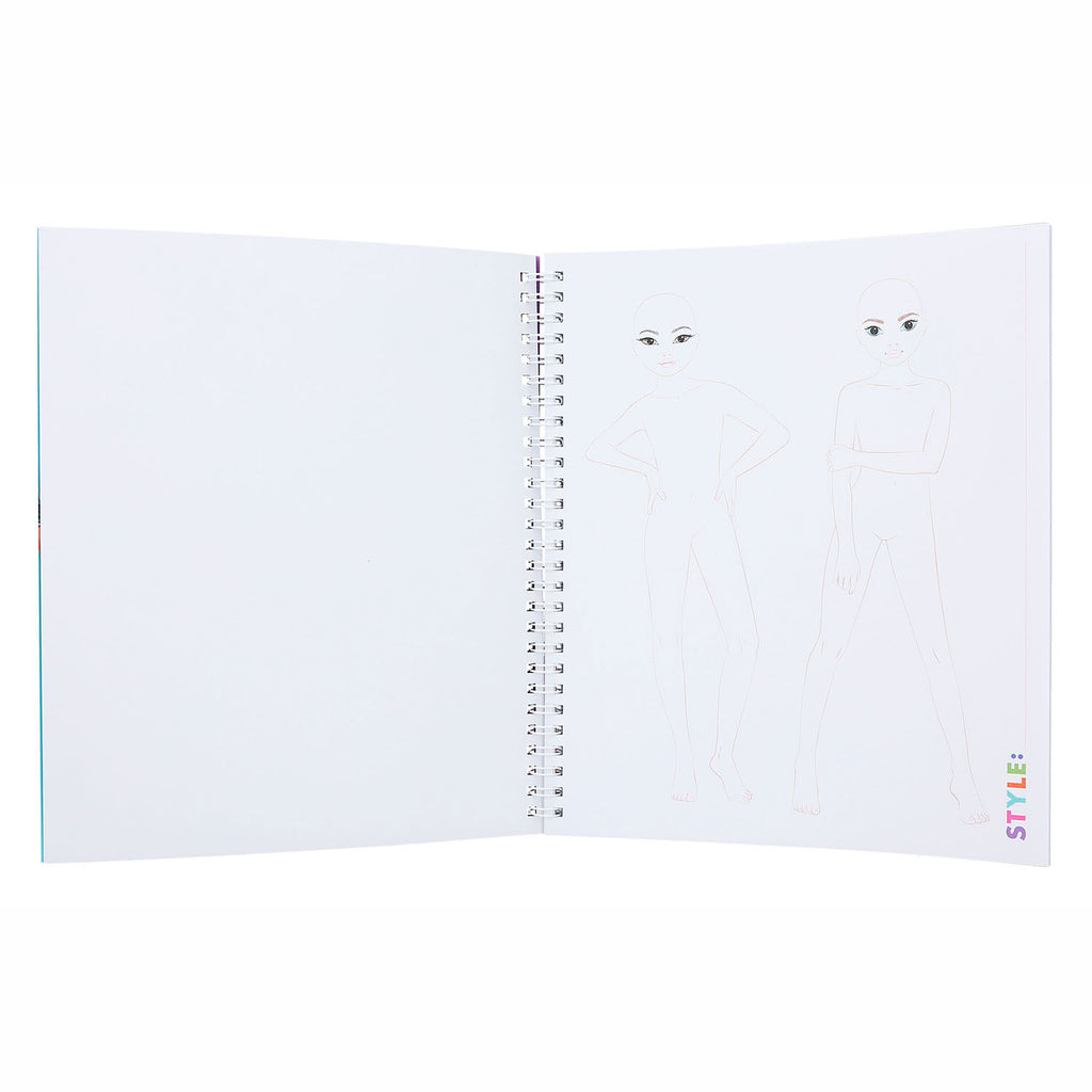 TOPModel Create Your Kleurboek