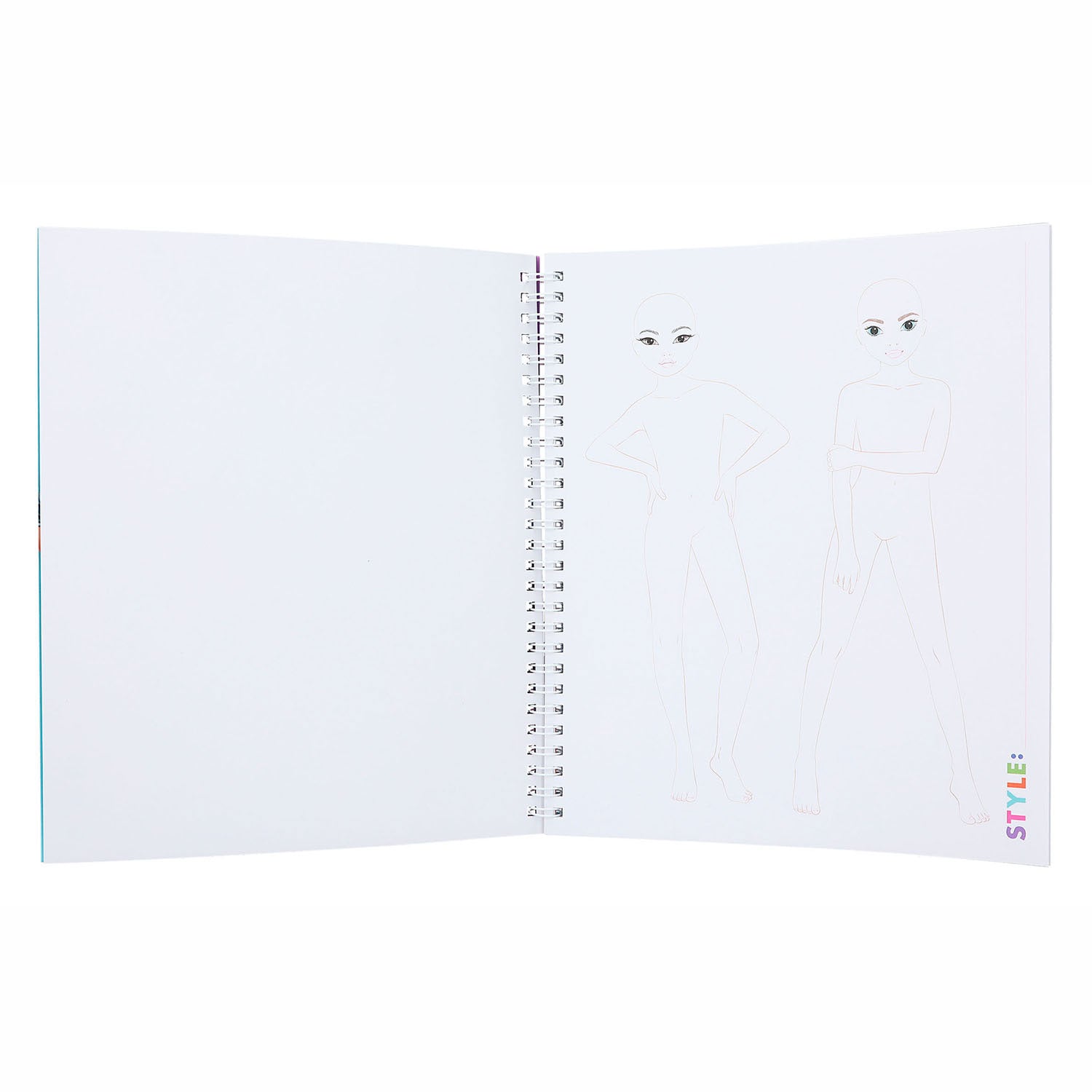 TOPModel Create Your Kleurboek