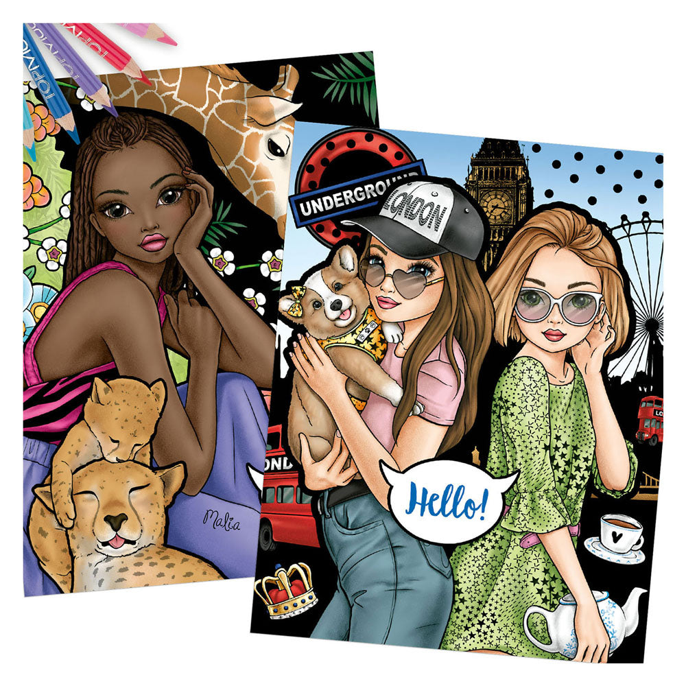 TOPModel Colour & Design Kleurboek