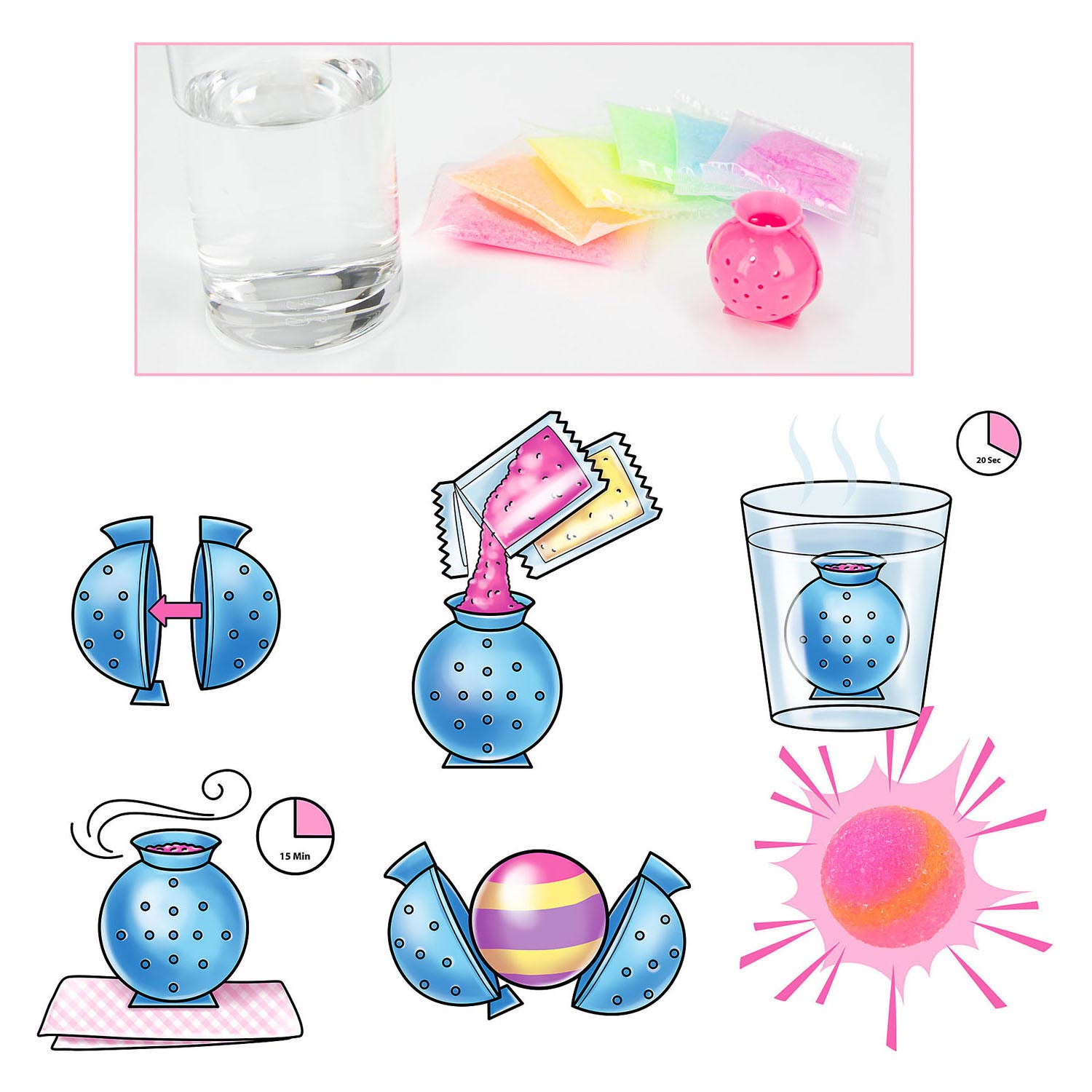 Depesche Ylvi DIY Colourful Ballen Maken