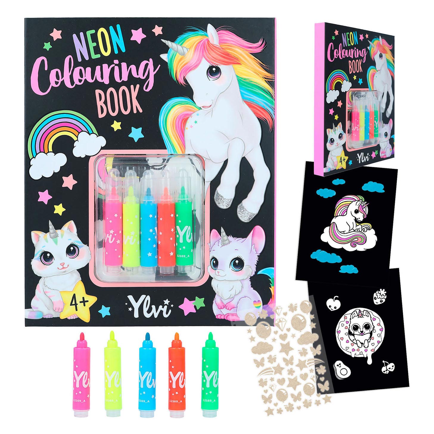 Depesche Ylvi Neon Kleurboek