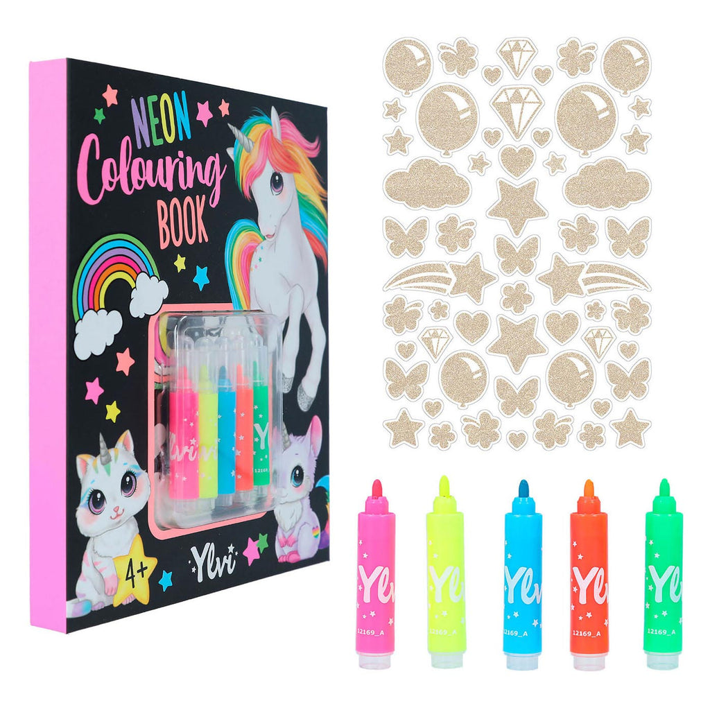 Depesche Ylvi Neon Kleurboek