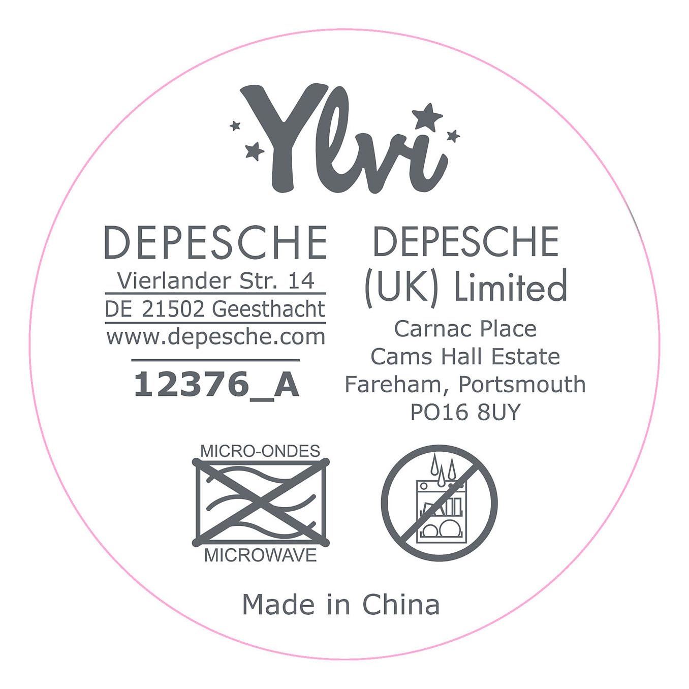 Depesche Ylvi Beker Zonder Oor