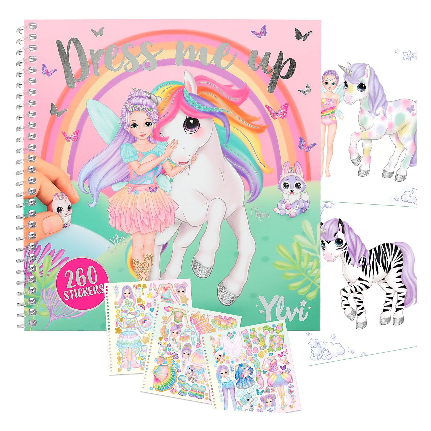 Depesche Ylvi Dress Me Up Stickerboek