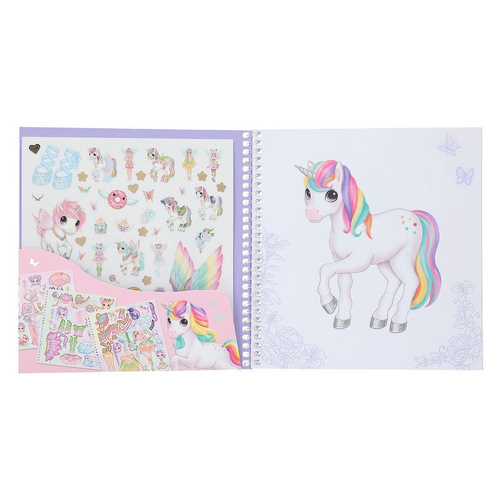 Depesche Ylvi Dress Me Up Stickerboek