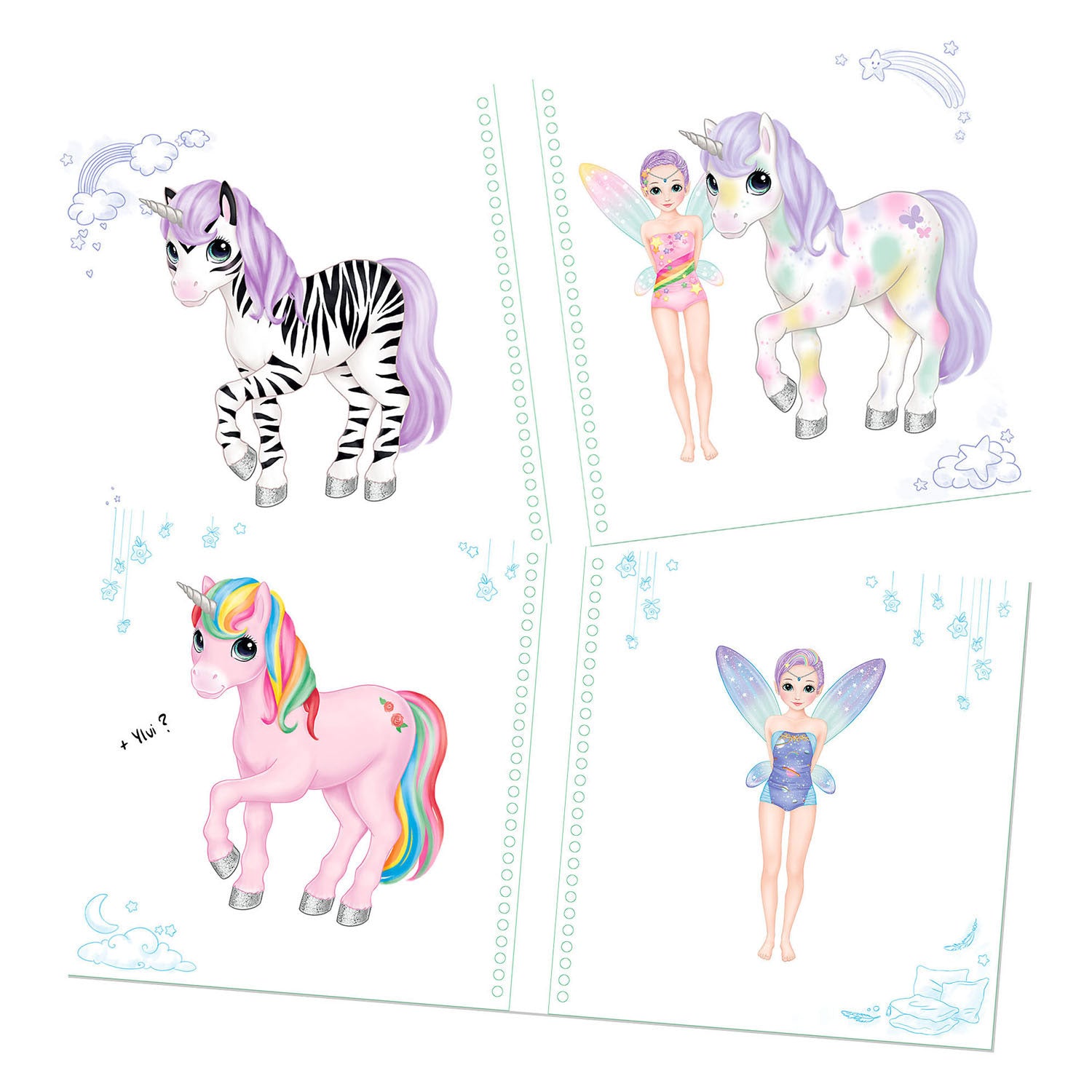 Depesche Ylvi Dress Me Up Stickerboek