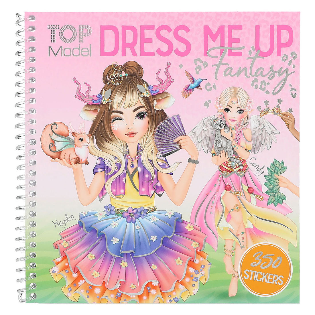 TOPModel Dress Me Up Fantasy Stickerboek