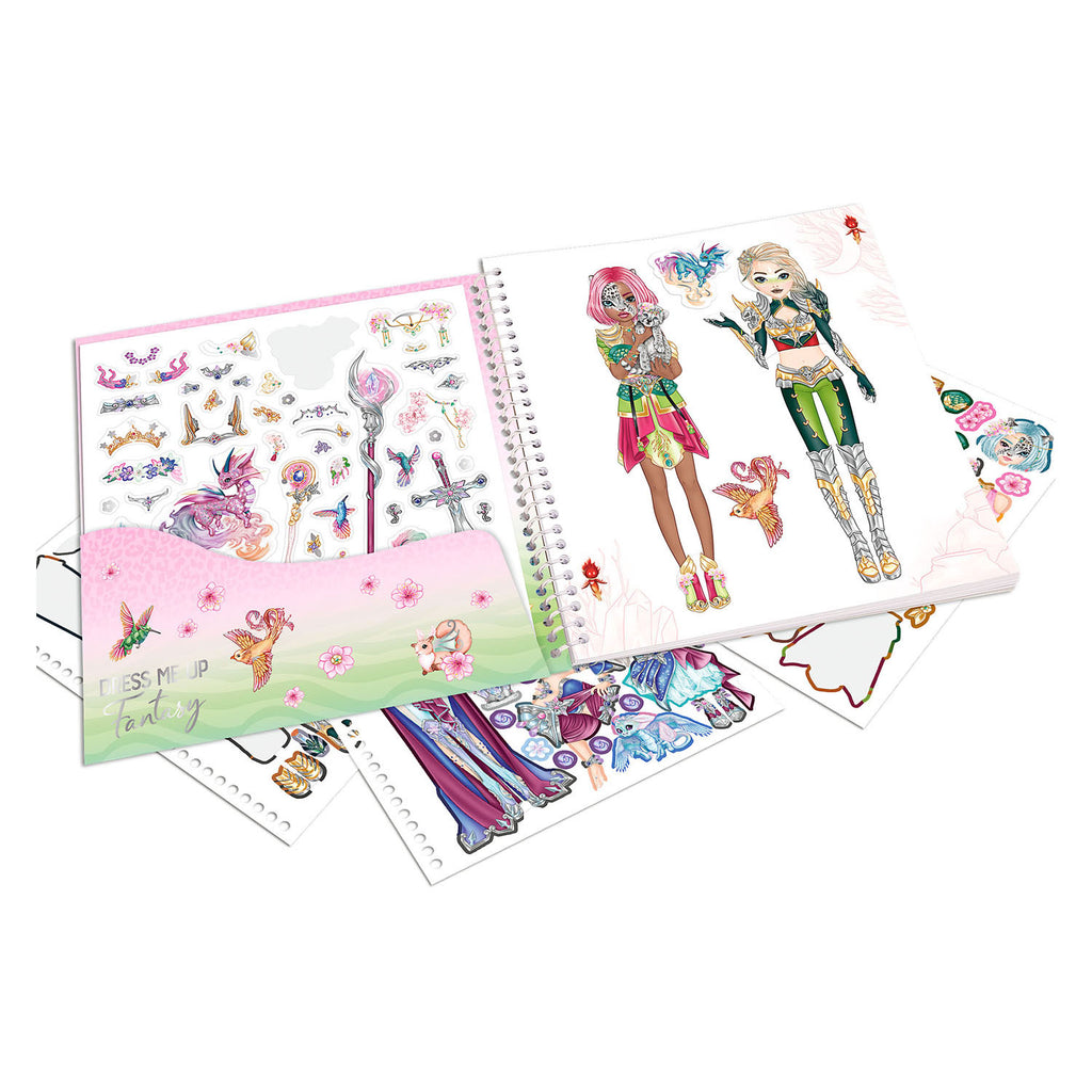 TOPModel Dress Me Up Fantasy Stickerboek