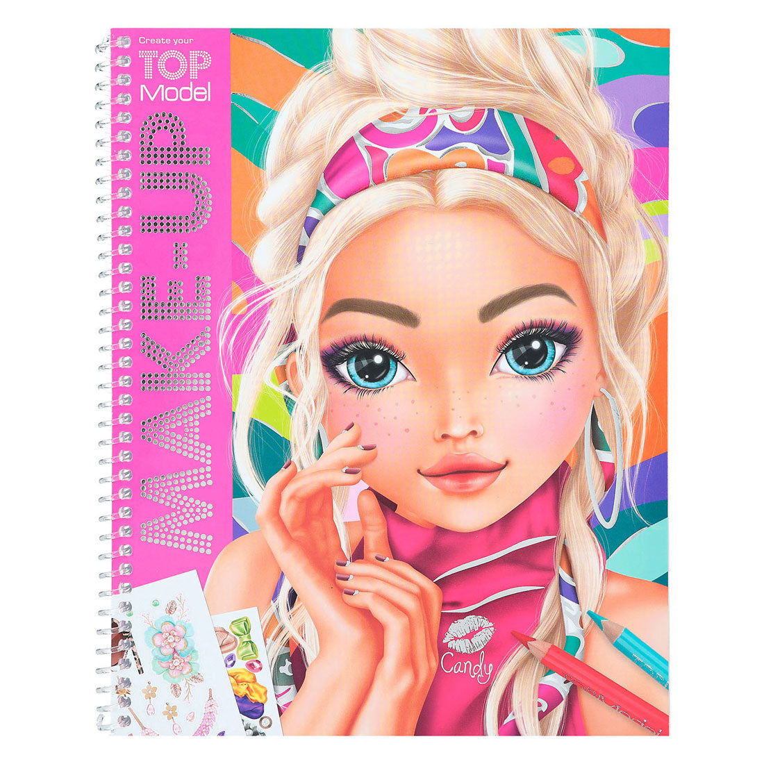 TOPModel Make-up Kleurboek