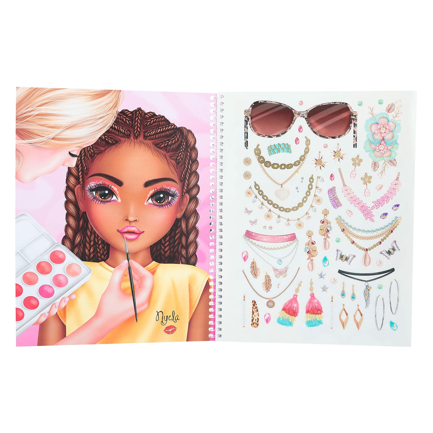TOPModel Make-up Kleurboek