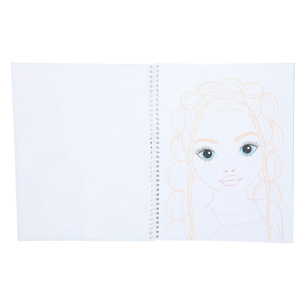 TOPModel Make-up Kleurboek