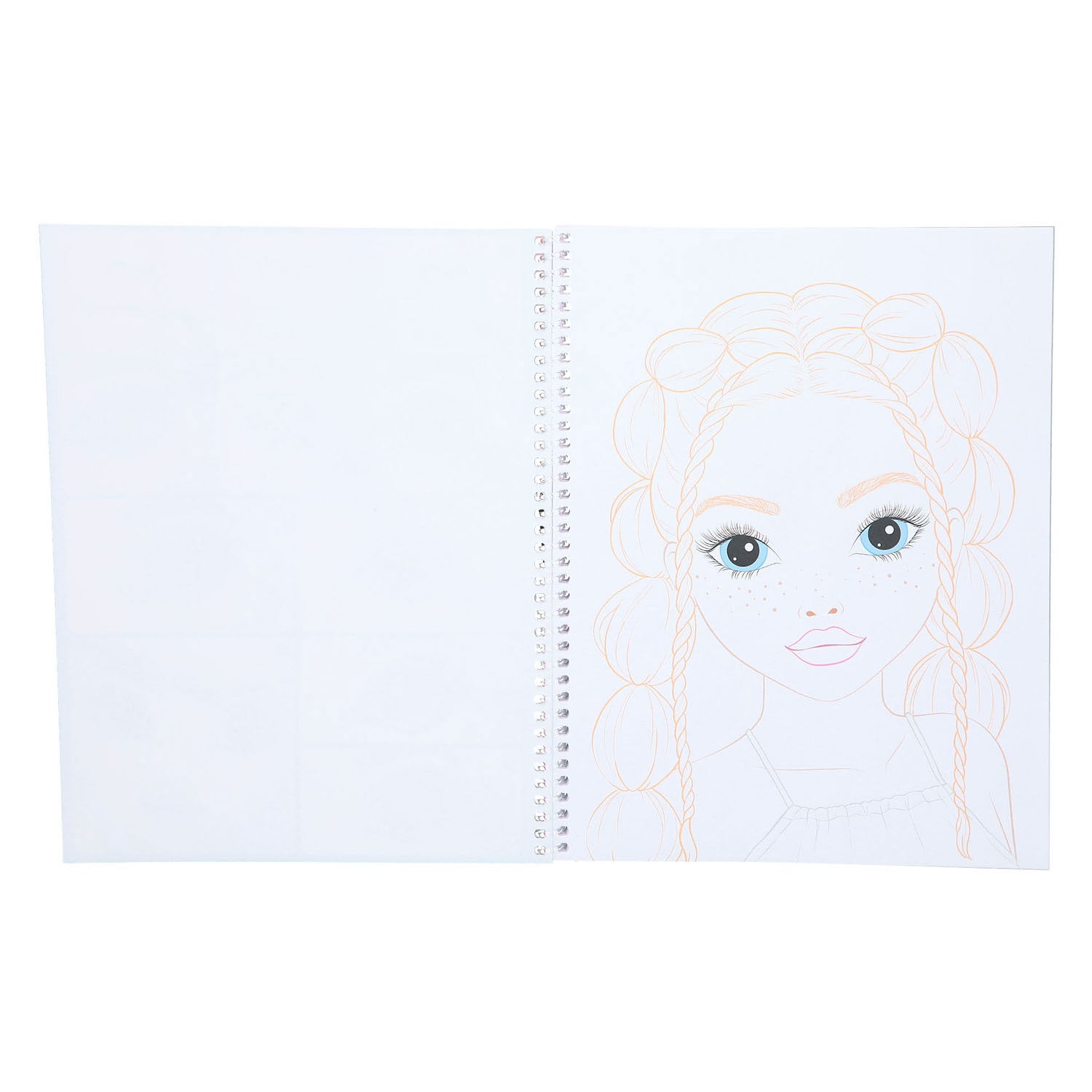 TOPModel Make-up Kleurboek