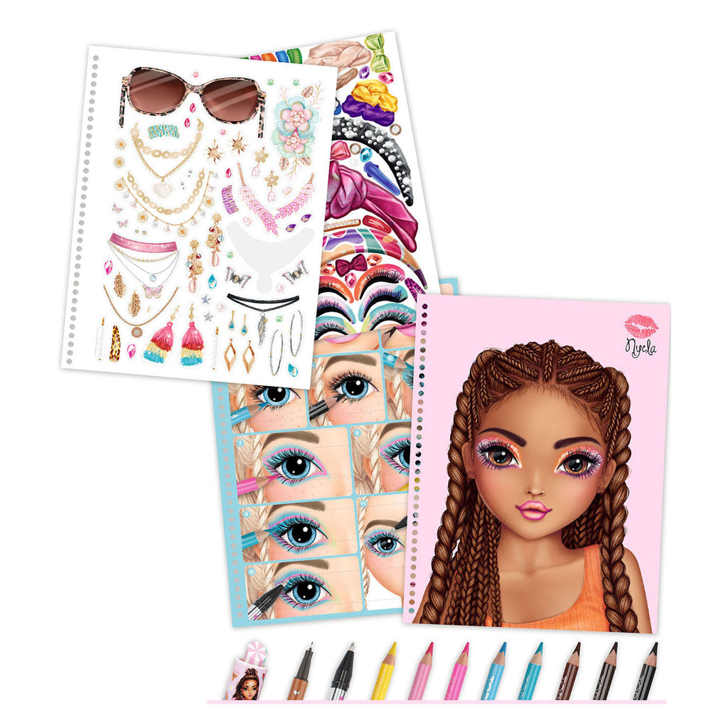 TOPModel Make-up Kleurboek