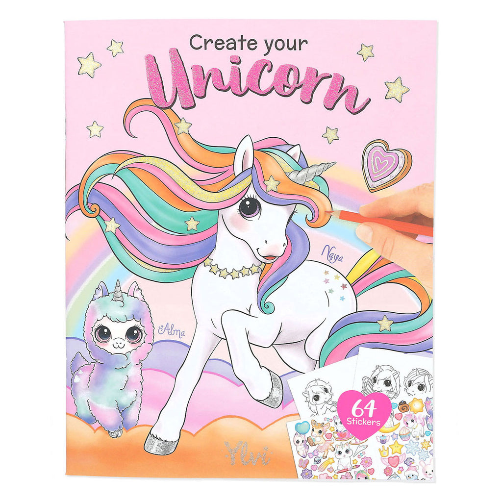 Depesche Ylvi & the Minimoomis Create your Unicorn Kleurboek
