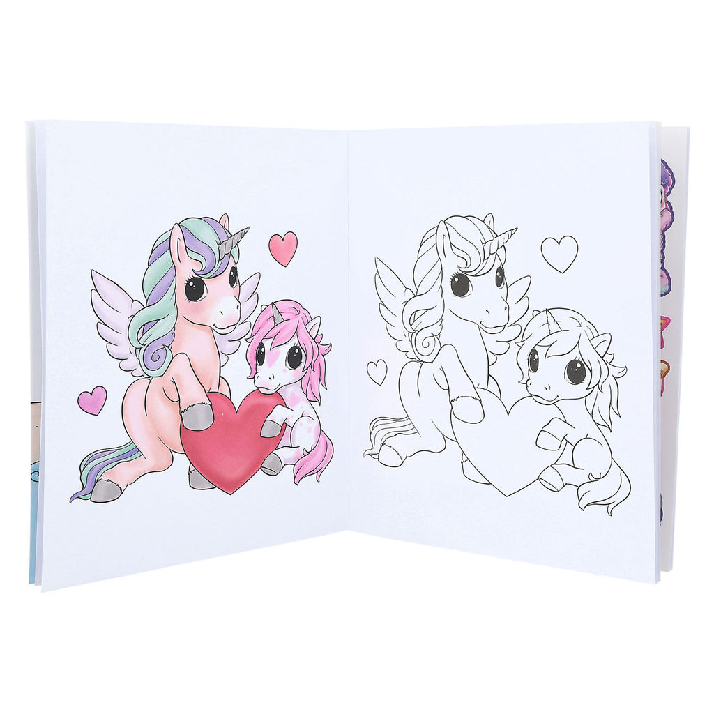 Depesche Ylvi & the Minimoomis Create your Unicorn Kleurboek