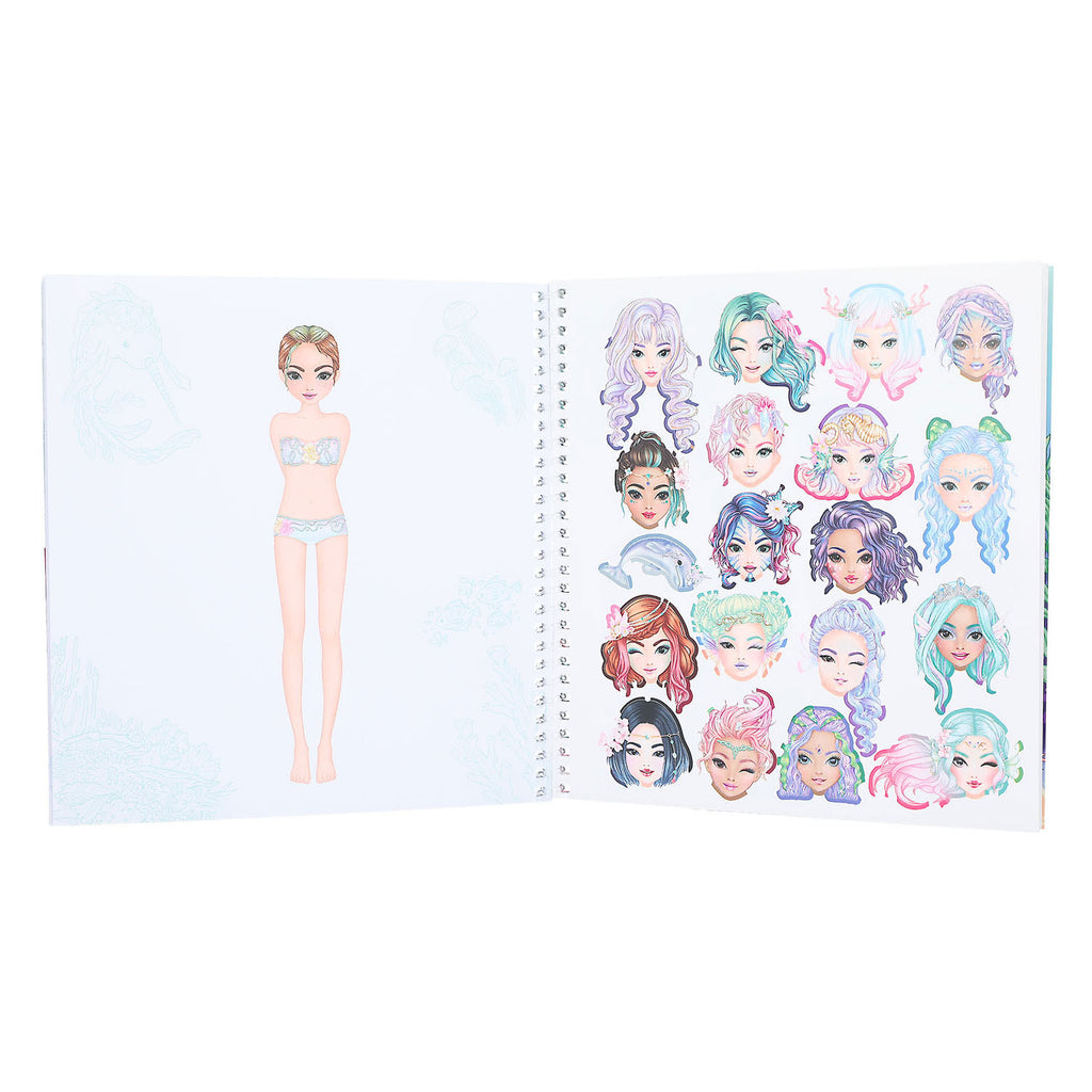 TOPModel Dress Me Up Stickerboek Mermaid