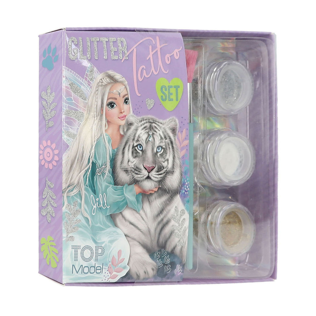 Depesche Glitter Tattoos Fantasy Tiger