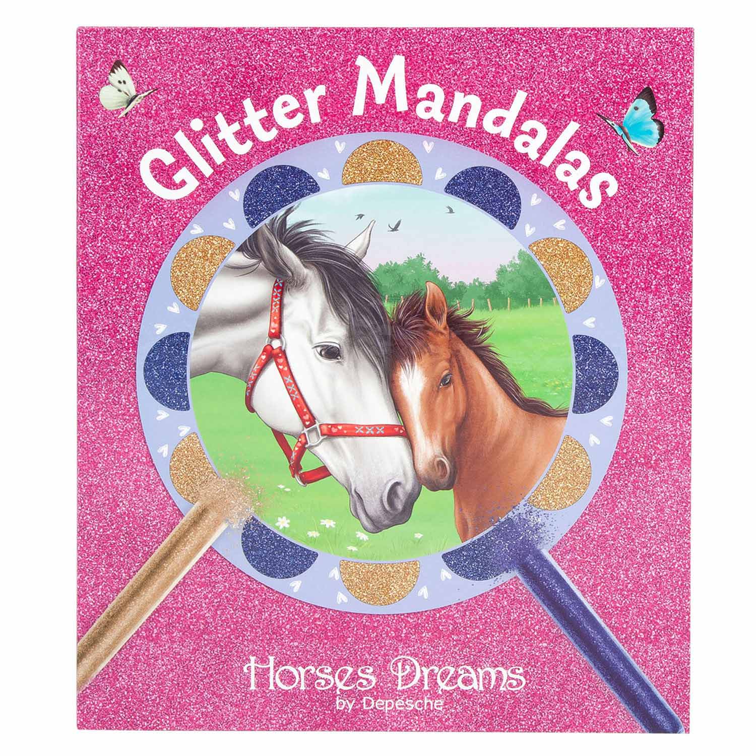 Depesche Horses Dreams Glitter Mandala