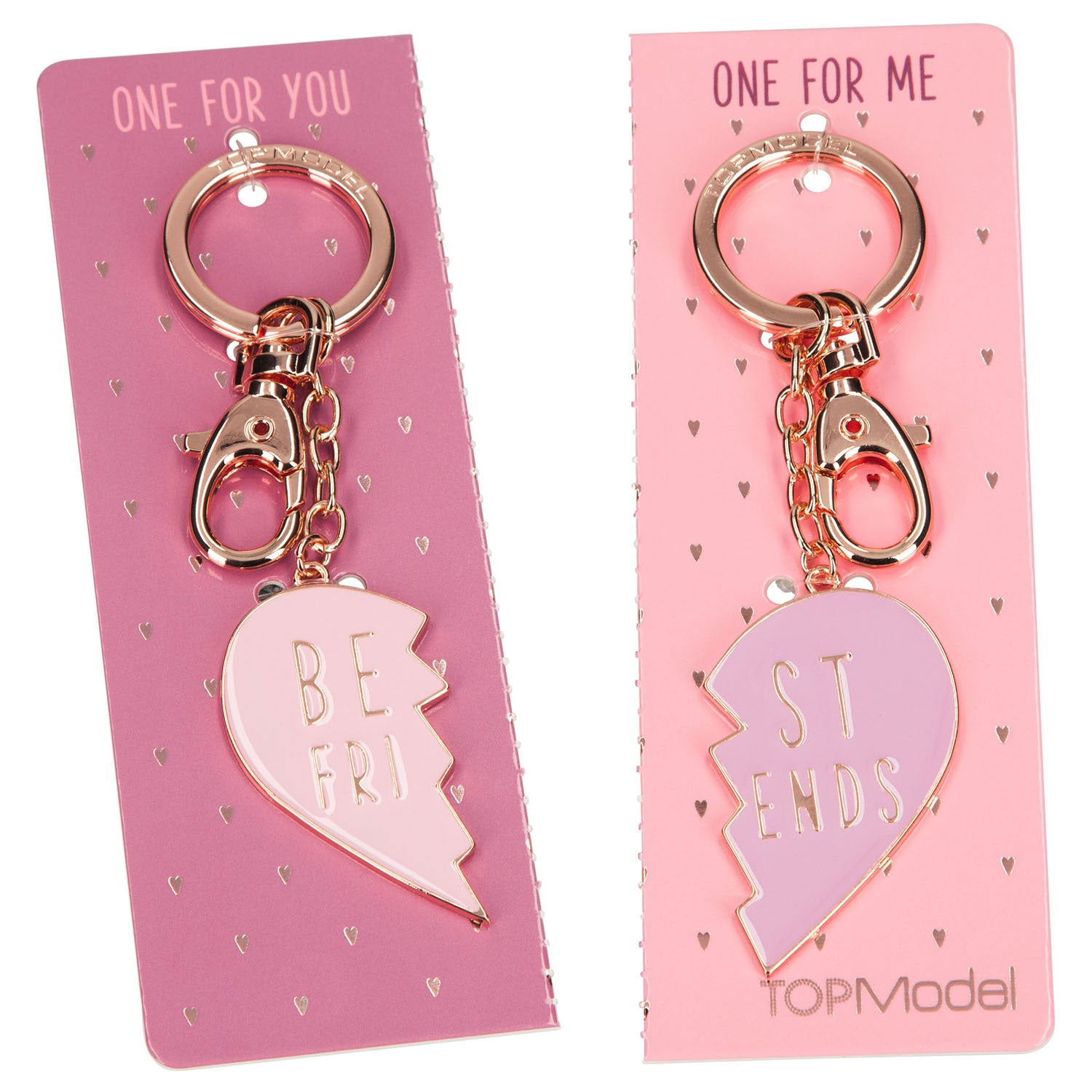TOPModel Sleutelhanger BFF Gebroken Hart 2st.