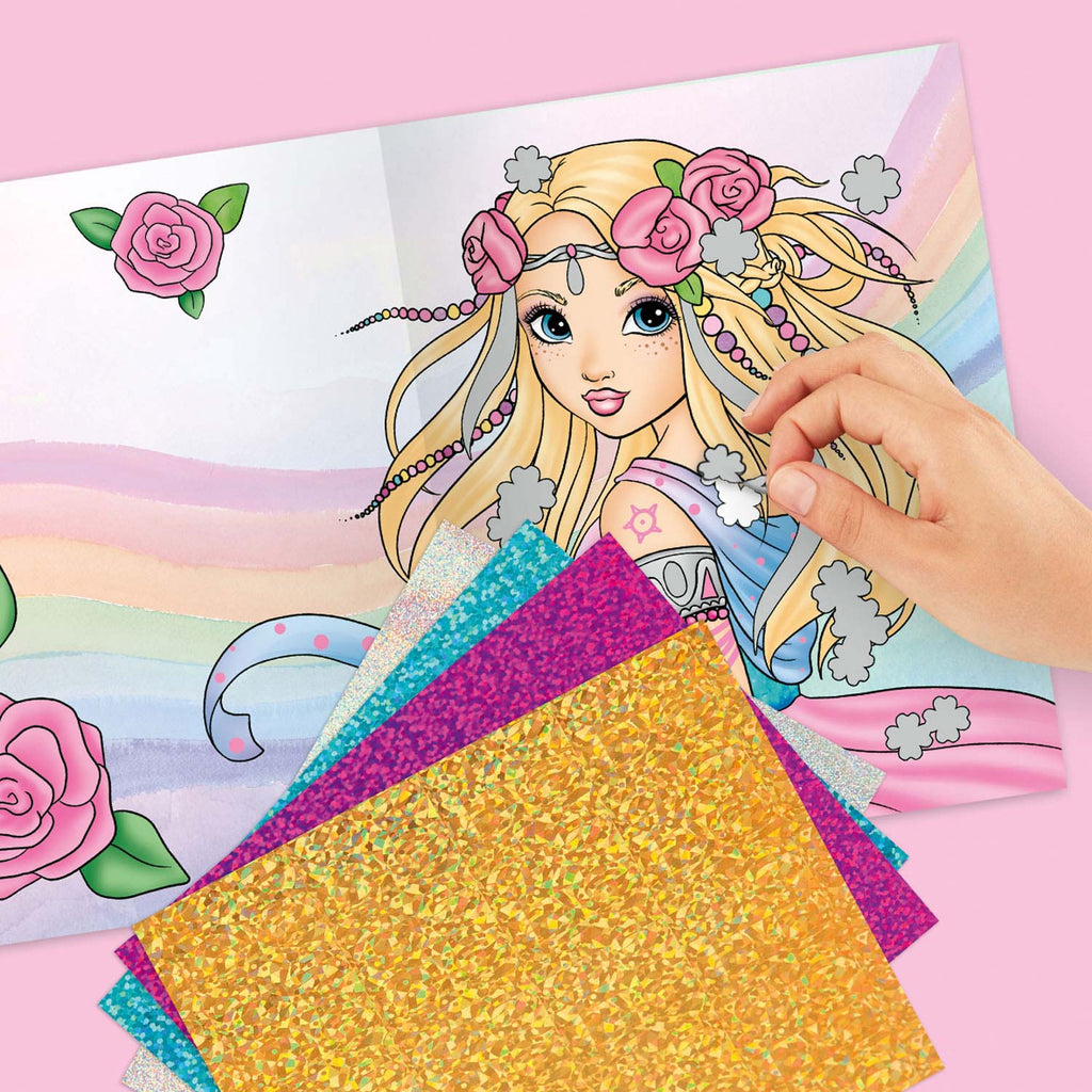 TOPModel Fantasy Model Fancy Folieen Kleurboek