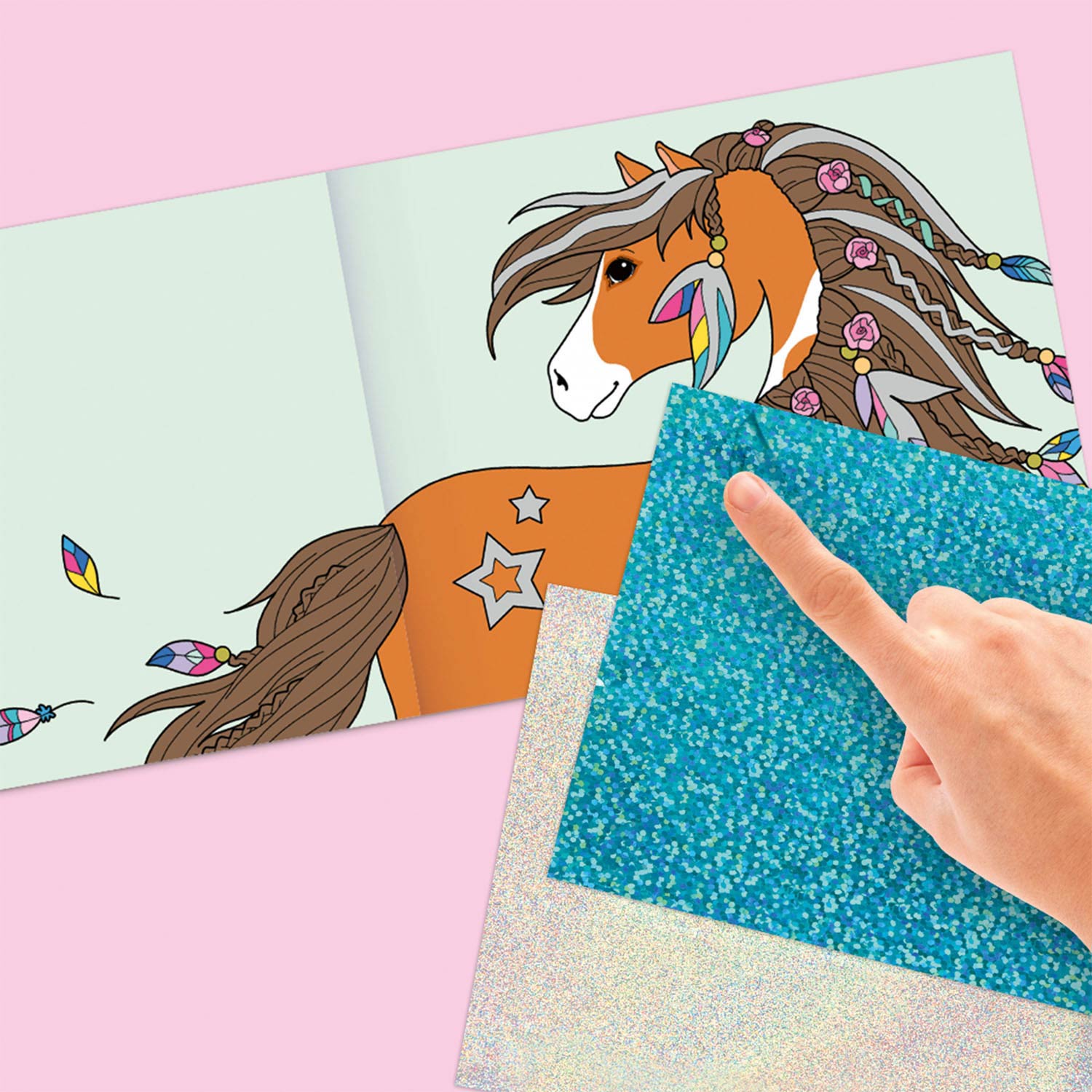 Miss Melody Fancy Folieen Kleurboek