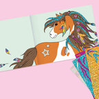 Miss Melody Fancy Folieen Kleurboek