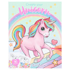 Unico Ylvi Create your Unicorn Kleuren Stickerboek