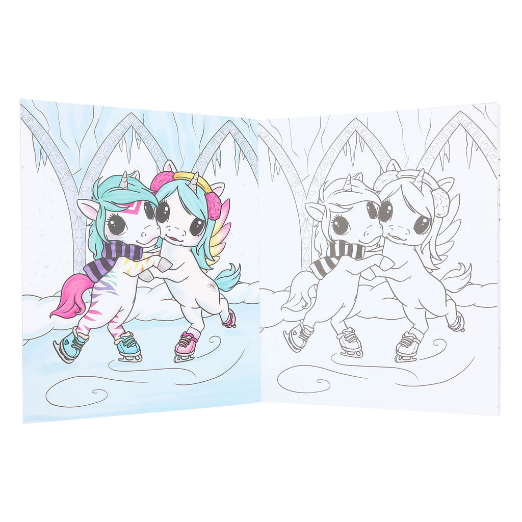 Unico Ylvi Create your Unicorn Kleuren Stickerboek