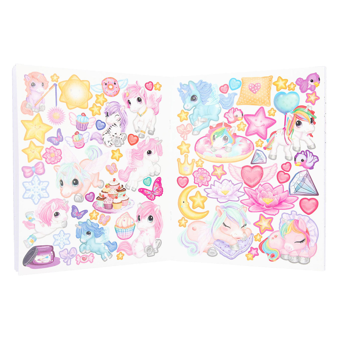 Unico Ylvi Create your Unicorn Kleuren Stickerboek