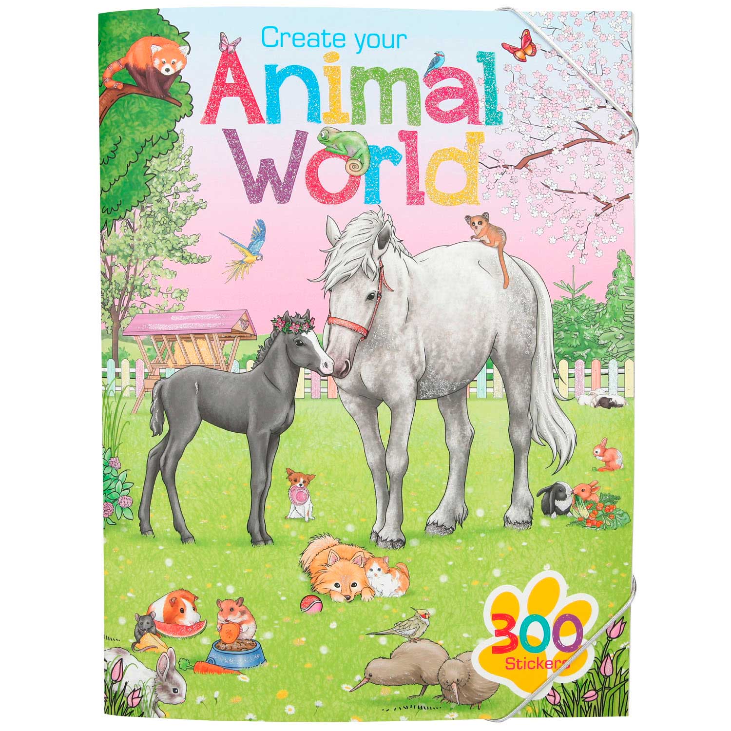 Depesche Create Your Animal World kleurboek